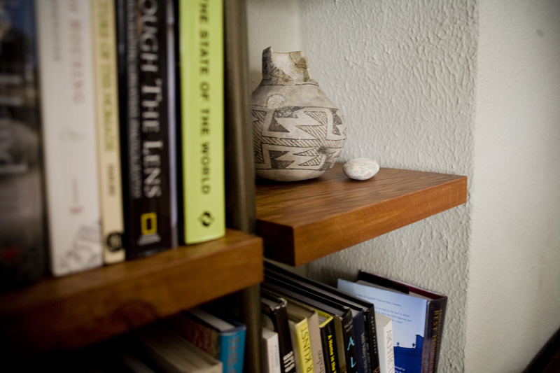 Custom Oak Shelving